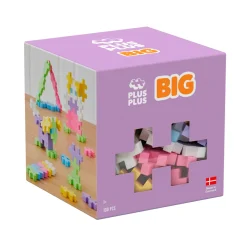 Plus-Plus BIG Pastellmix - 100 Stycken Mix