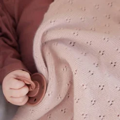 Pointelle Filt Blushing Pink