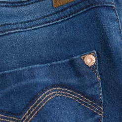 Power Stretch Jeggings Denimblå