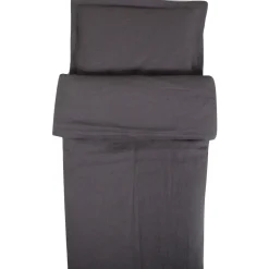 Påslakanset Spjälsäng Mood Graphite Grey