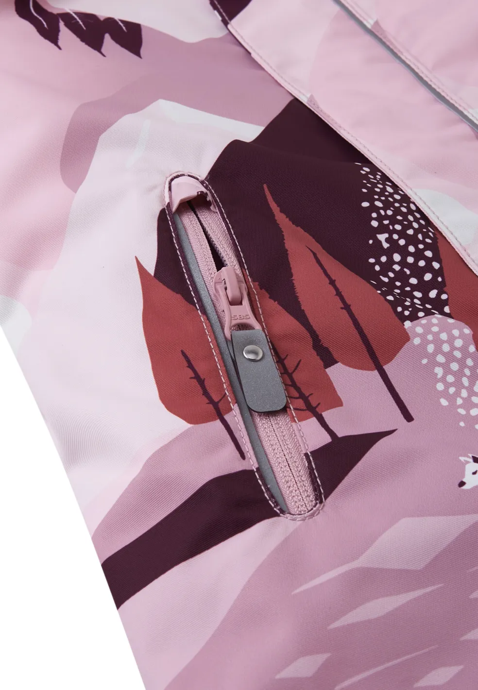 Puhuri Reimatec Vinter Totalt Grey Pink