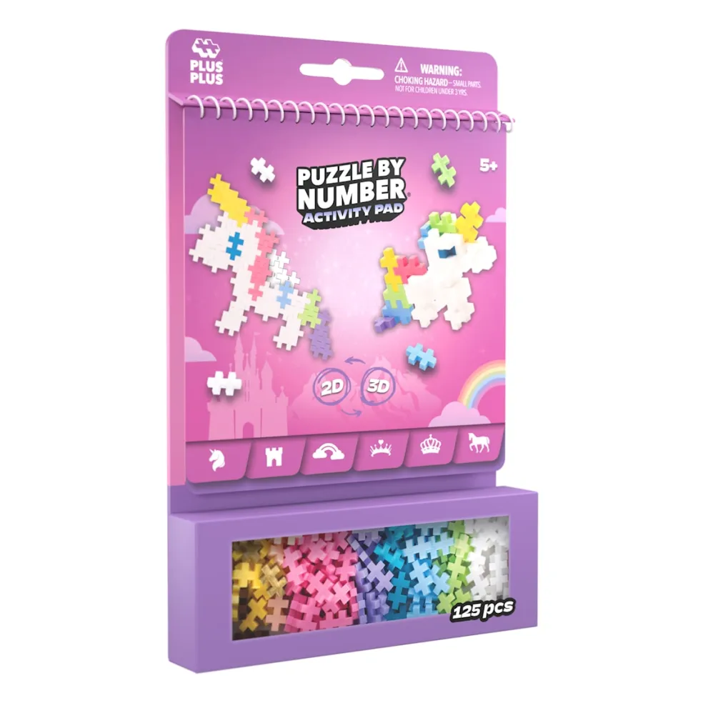 Puzzle By Number Aktivitetsblock Fantasy World