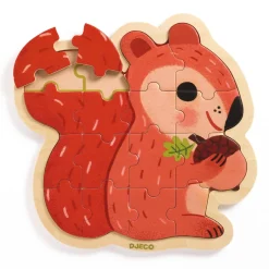 Puzzlo Nut Pussel I Trä