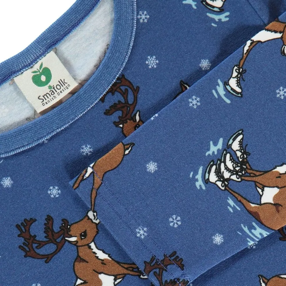 Raindeer Långärmad T-Shirt Federal Blue