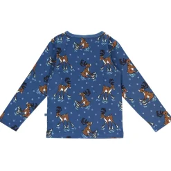 Raindeer Långärmad T-Shirt Federal Blue
