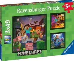 Ravensburger Biomes Minecraft - Pussel Mix