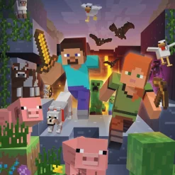 Ravensburger Biomes Minecraft - Pussel Mix