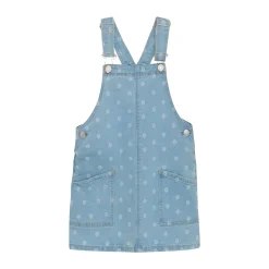 Ärmlös Denimklänning Aop China Blue
