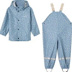 San Marino Ofodrat Regnställ Dove Blue Dots
