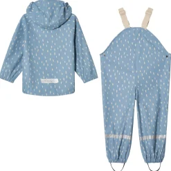 San Marino Ofodrat Regnställ Dove Blue Dots