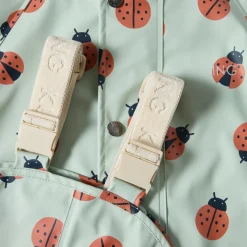 San Marino Ofodrat Regnställ Pale Green Ladybug