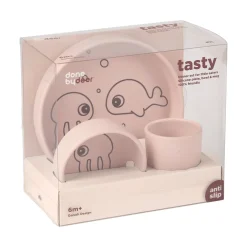 Sea Friends Middagsset I Silikon Powder