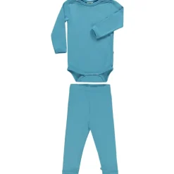 Set Torso Med Leggings Blue Grotto