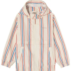 Simrishamn Vindjacka Blue/red Stripe