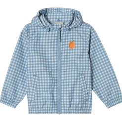 Simrishamn Vindjacka Dove Blue Check
