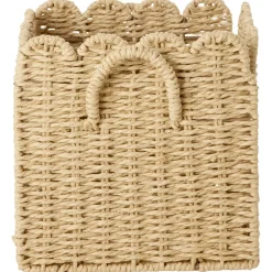 Small Paper Rope Hopfällbar Korg Nature