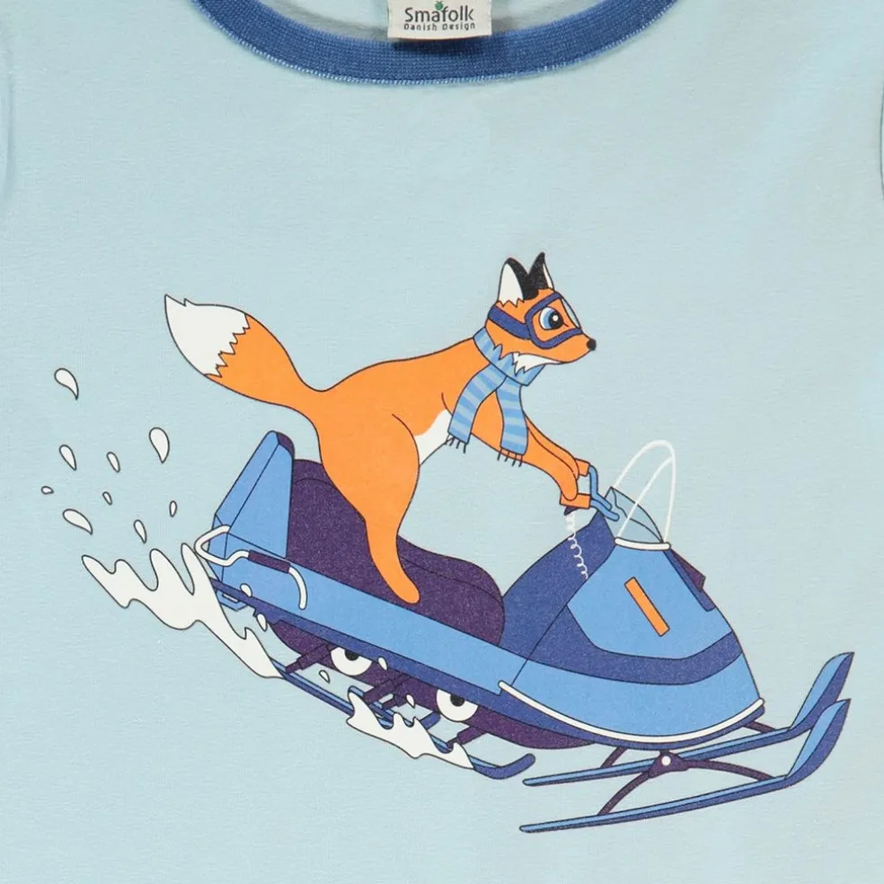 Snowmobile Långärmad T-shirt Stratosphere