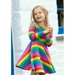 Sofia Skater-klänning Rainbow