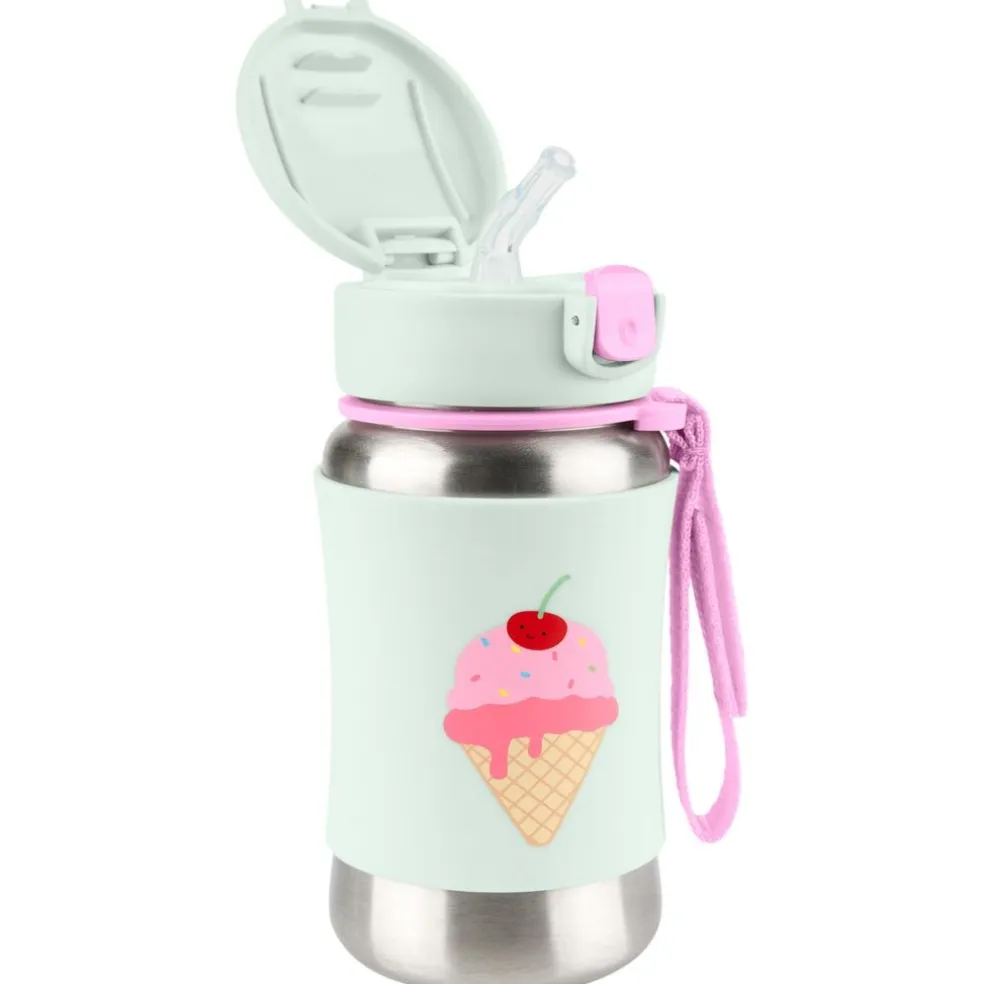 Spark Style Flaska Med Sugrör Ice Cream
