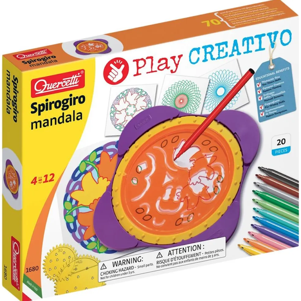 Spirogiro Mandala Pyssel-set