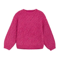 Stickad Tröja Fuchsia Fedora