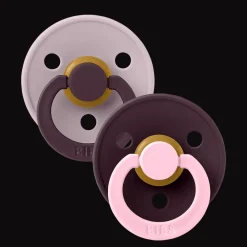 Studio Colour Fusion 2-pack Runda Latexnappar Lilac Plum Mix