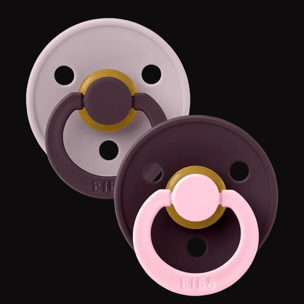 Studio Colour Fusion 2-pack Runda Latexnappar Lilac Plum Mix