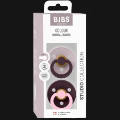 Studio Colour Fusion 2-pack Runda Latexnappar Lilac Plum Mix