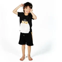 Sunnyboy Mjukis Shorts Svart/Guld