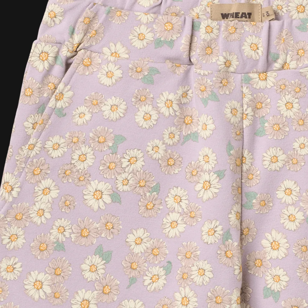 Sweatpants Eline Lavender Daisies