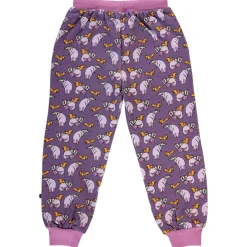 Sweatpants with badger and squirrel Loganberry
