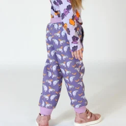 Sweatpants with badger and squirrel Loganberry