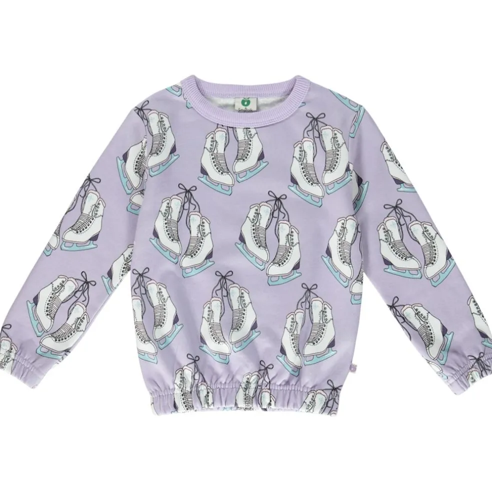 Sweatshirt Orchid Petal med skridskor