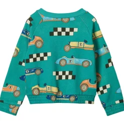 Sweatshirt Race Cars Teal