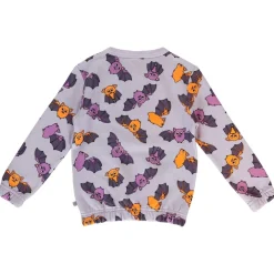 Sweatshirt with bats Orchid Petal