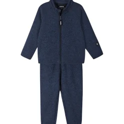 Tahto Fleece-set Jeans Blue