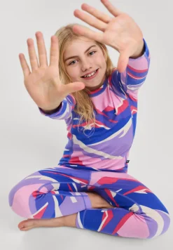 Taitoa Underställsset I Ull Breezy Violet