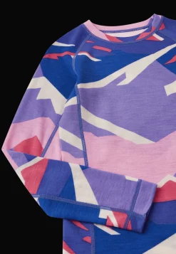 Taitoa Underställsset I Ull Breezy Violet