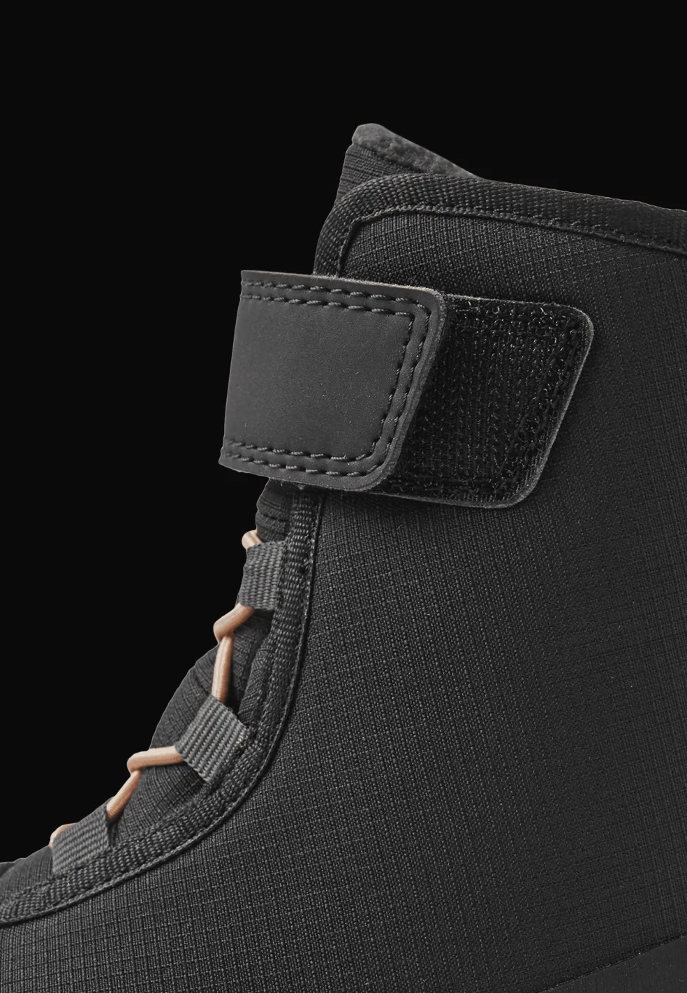 Talvella Kids Reimatec Barfota Vinterkängor Black