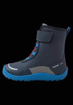 Talvella Kids Reimatec Barfota Vinterkängor Navy