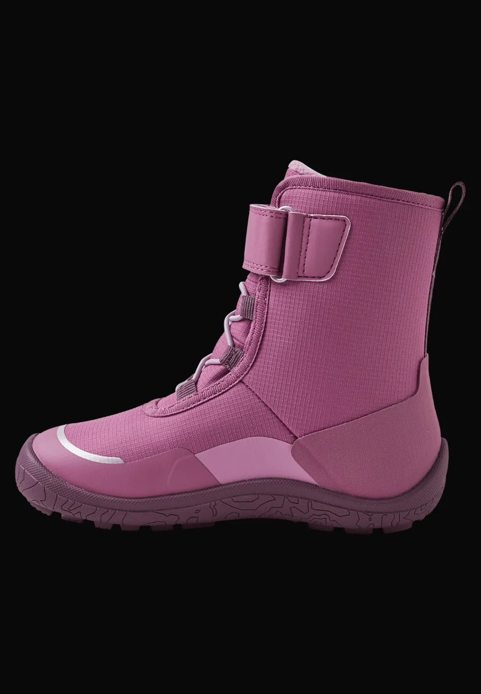 Talvella Kids Reimatec Barfota Vinterkängor Red Violet