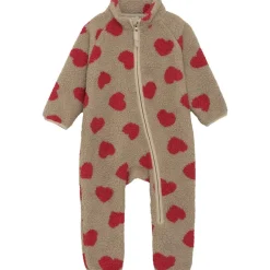 Teddy Fleeceoverall Cayenne
