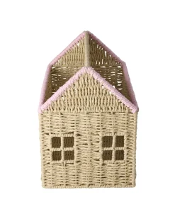 Tidskriftshållare Av Pappersrep Pink