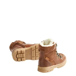 Toni Tex Cognac Snow Boots med Hiker-9002 Design