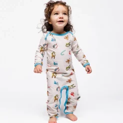 Ulm Långärmad Babydräkt Med Juldekorationer Vit Vanilla