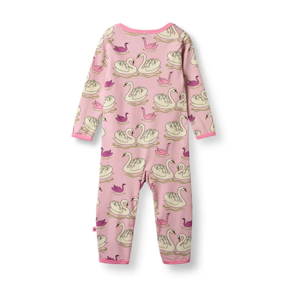 Ulm Långärmad Onesie Blush Cream