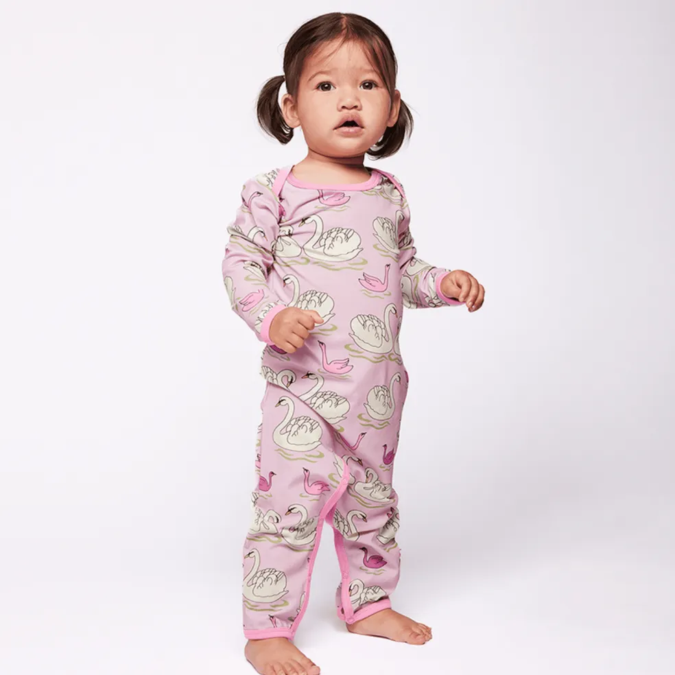 Ulm Långärmad Onesie Blush Cream