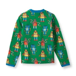 Umalin With Robots Långärmad T-shirt Lawn