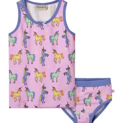 Unicorns Underkläder Set Pink Lavender