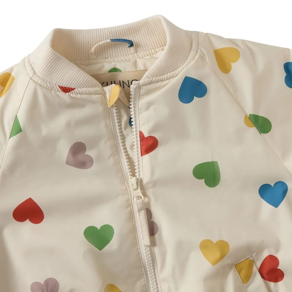 Vadstena Bomberjacka Rainbow Hearts